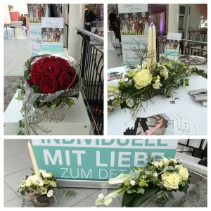 Messe Westerburg mit Blumen